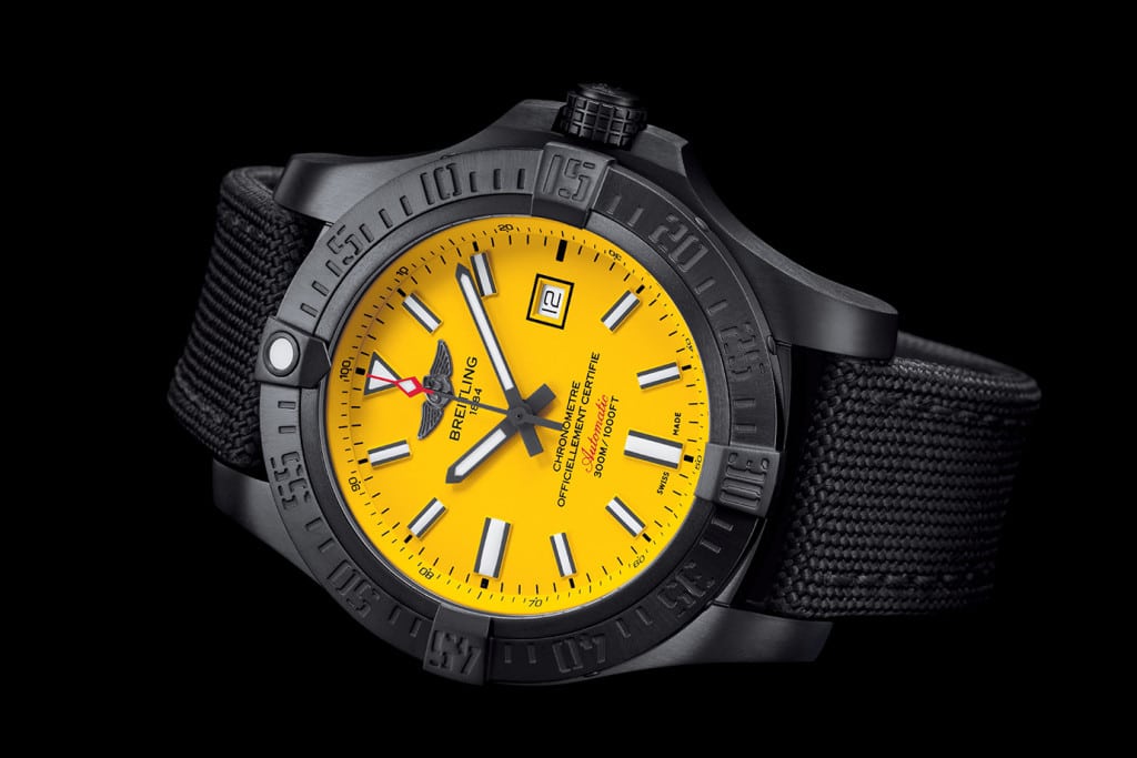 Breitling Avenger Blackbird Boutique Edition Horloge Mannenstyle