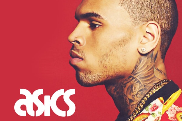 Chris Brown x ASICS sneaker op komst