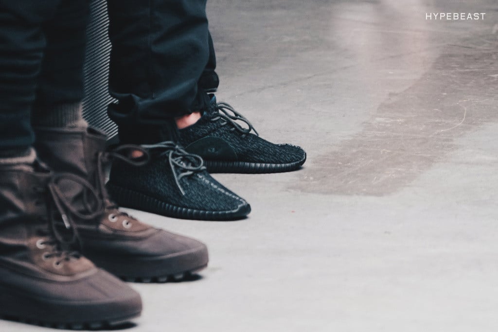 De adidas Originals Yeezy Boost 350 Black sneaker mannenstyle 2
