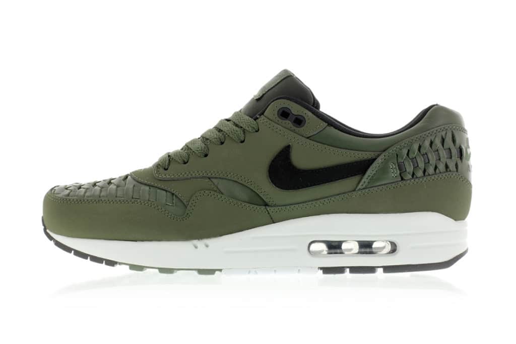 Nike Air Max 1 Woven 'Carbon Green' Sneakers Online Mannenstyle