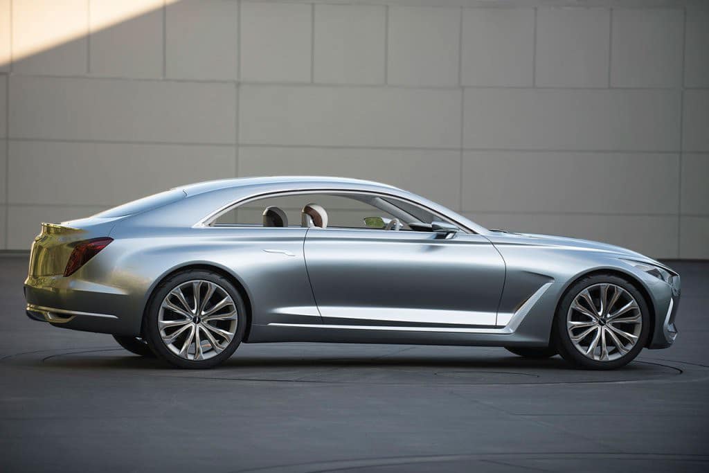 Preview Hyundai's luxe Vision G Coupe Concept Mannenstyle 1
