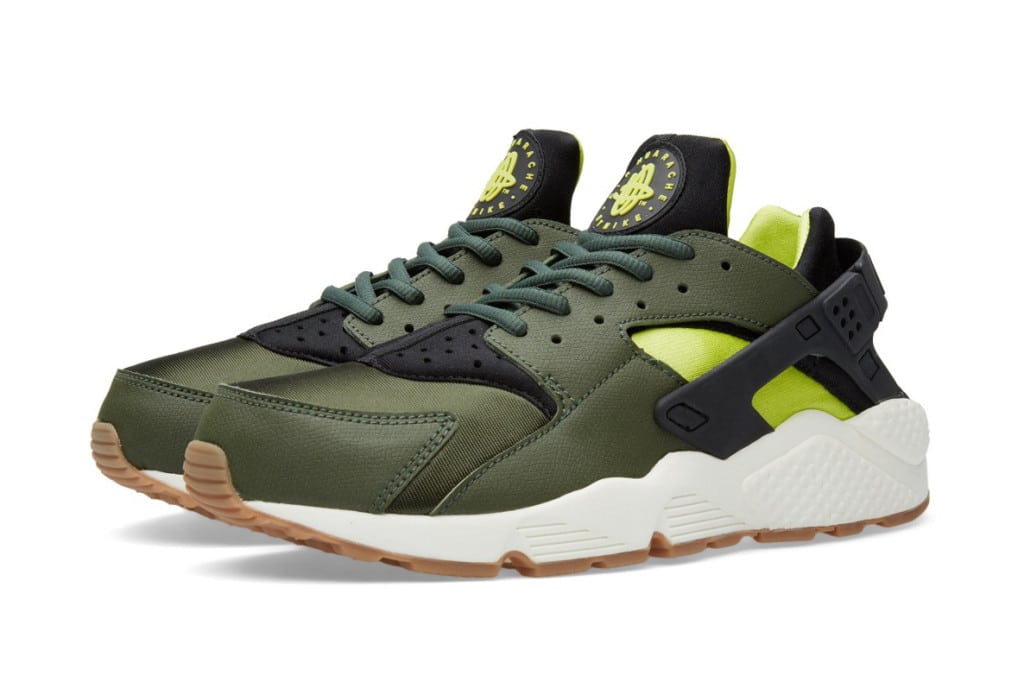 nike-air-huarache-carbon-green-black-sneakers-online-mannenstyle 1