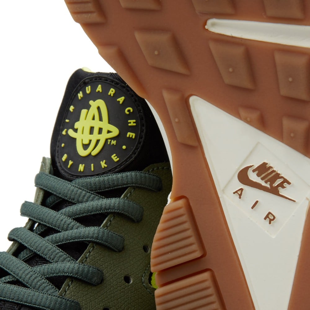 nike-air-huarache-carbon-green-black-sneakers-online-mannenstyle 4