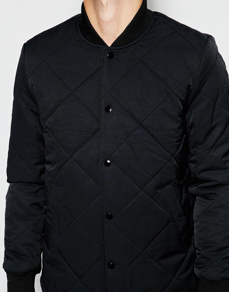 shop the look Quilted Bomber Jacket online bestellen mannenstyle 3