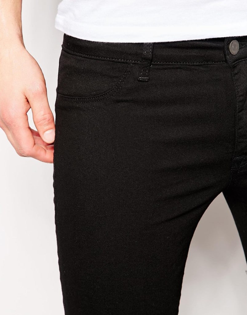 zwarte spray on jeans skinny online bestellen fashion mannen herenkleding mannenstyle